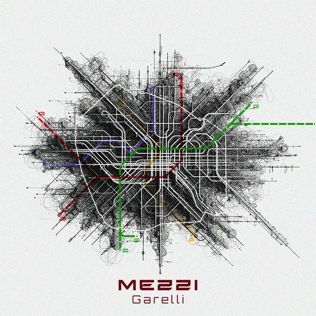 Copertina di MEZZI, album di Garelli e ThinkFast